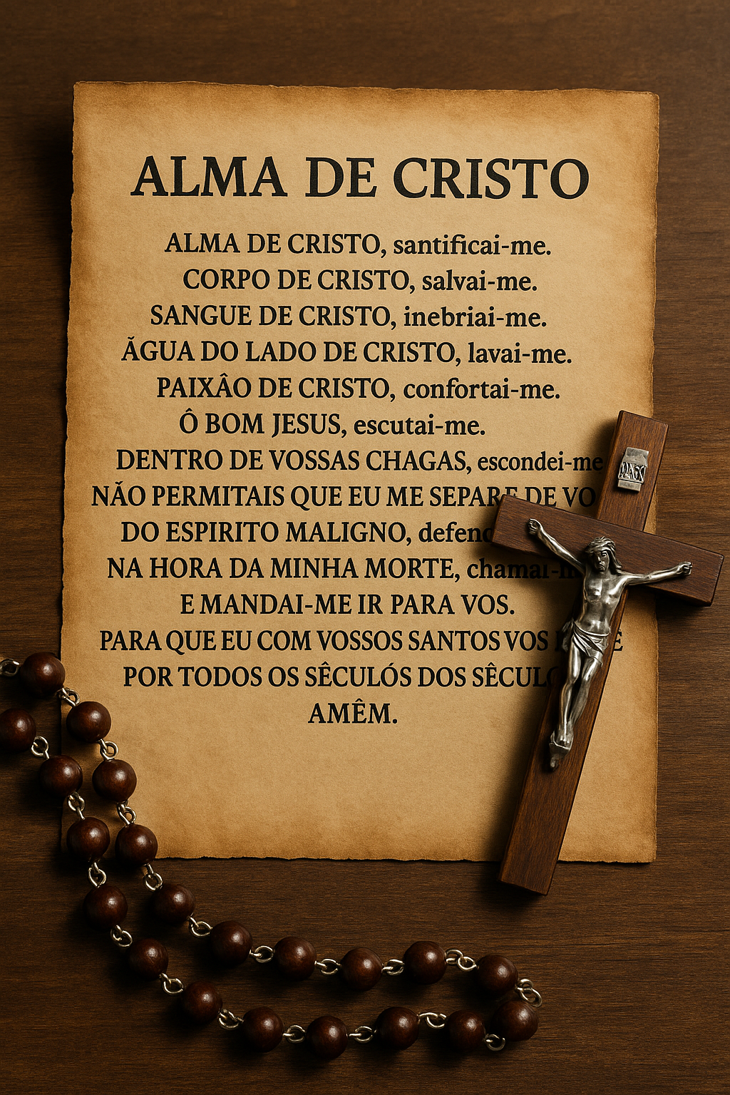 QUANDO REZAR A ORAÇÃO ALMA DE CRISTO