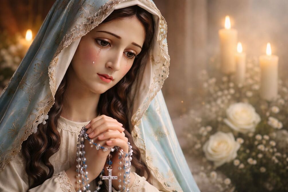 NOVENA COROA DAS LÁGRIMAS DE NOSSA SENHORA. 2 Como rezar a NOVENA COROA DAS LÁGRIMAS DE NOSSA SENHORA passo a passo
