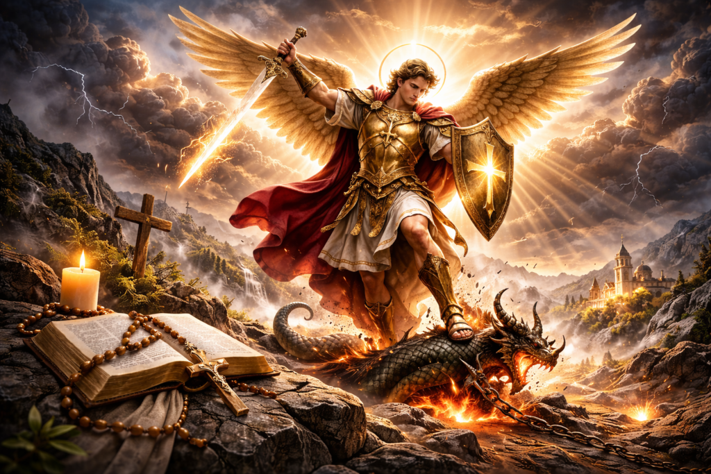 O poder espiritual da ORAÇÃO DE SÃO MIGUEL ARCANJO