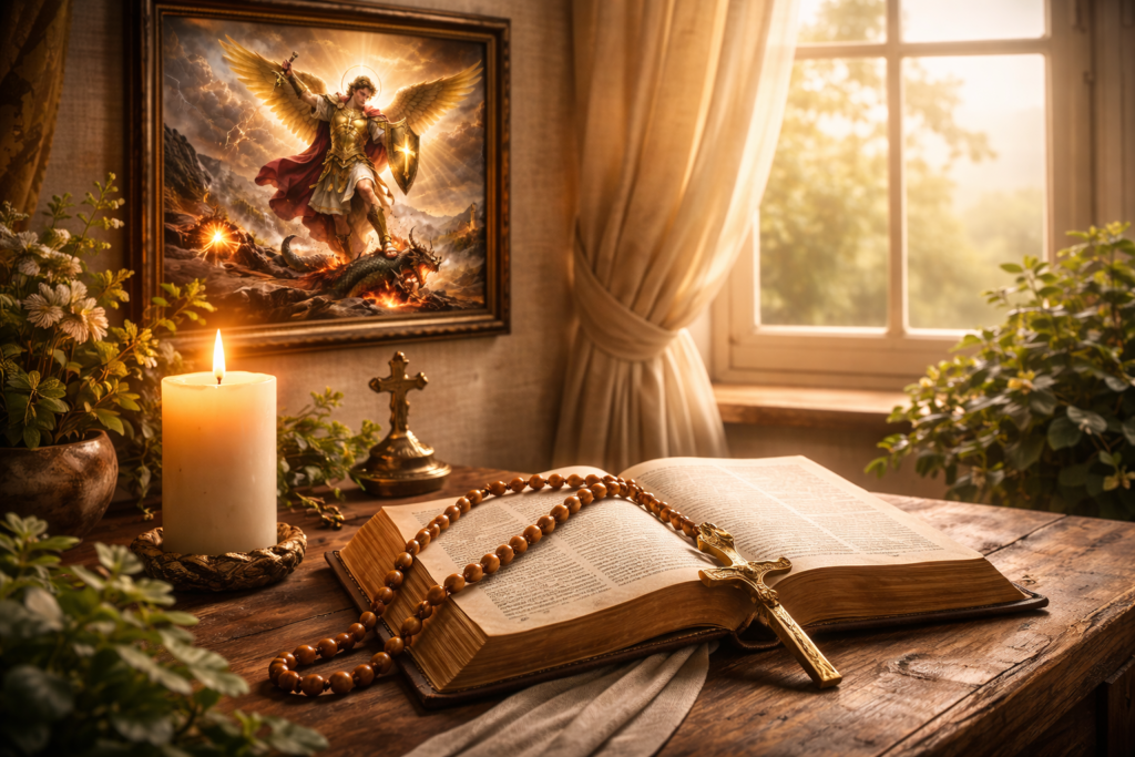 ORAÇÃO DE SÃO MIGUEL ARCANJO para proteção diária