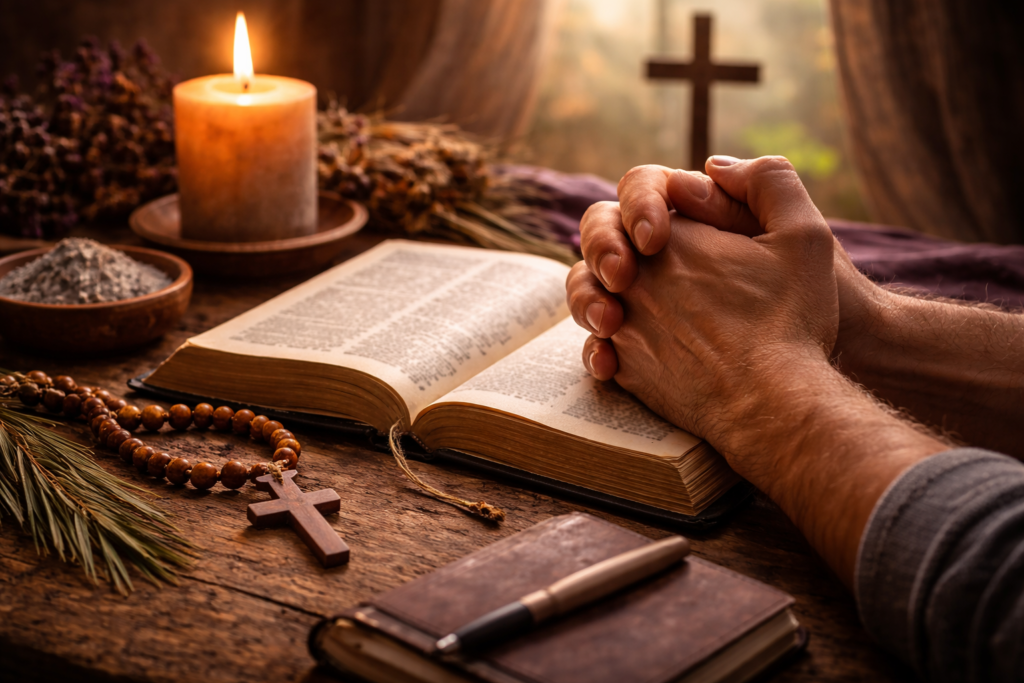 Tipos de Oração Para Praticar Durante a QUARESMA EM ORAÇÃO
