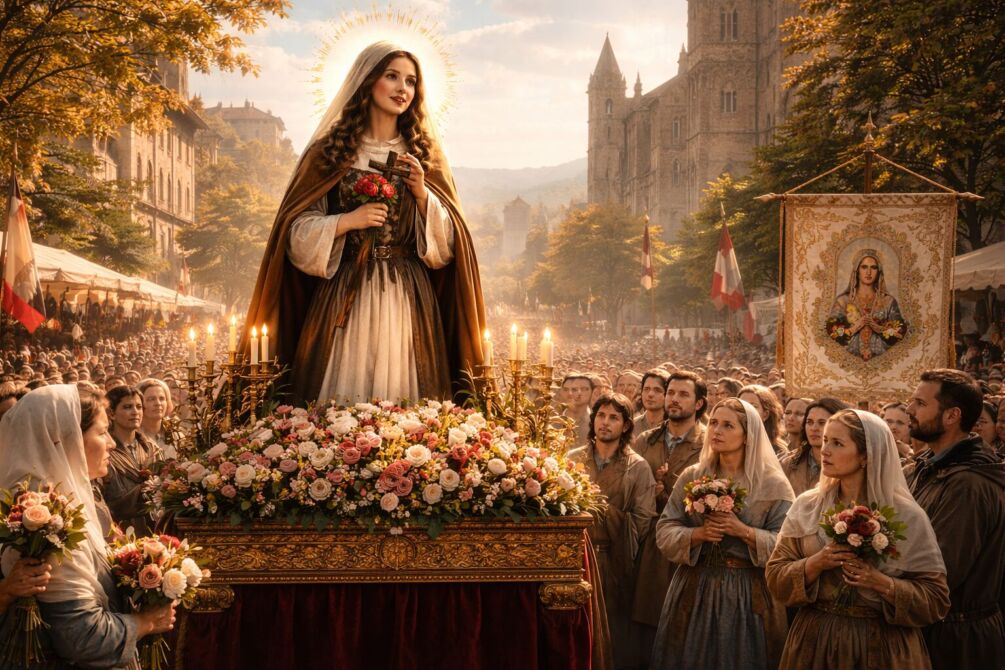 A Devocao a Santa Rosa de Viterbo no Mundo Tradicoes Fe e Espiritualidade Crista