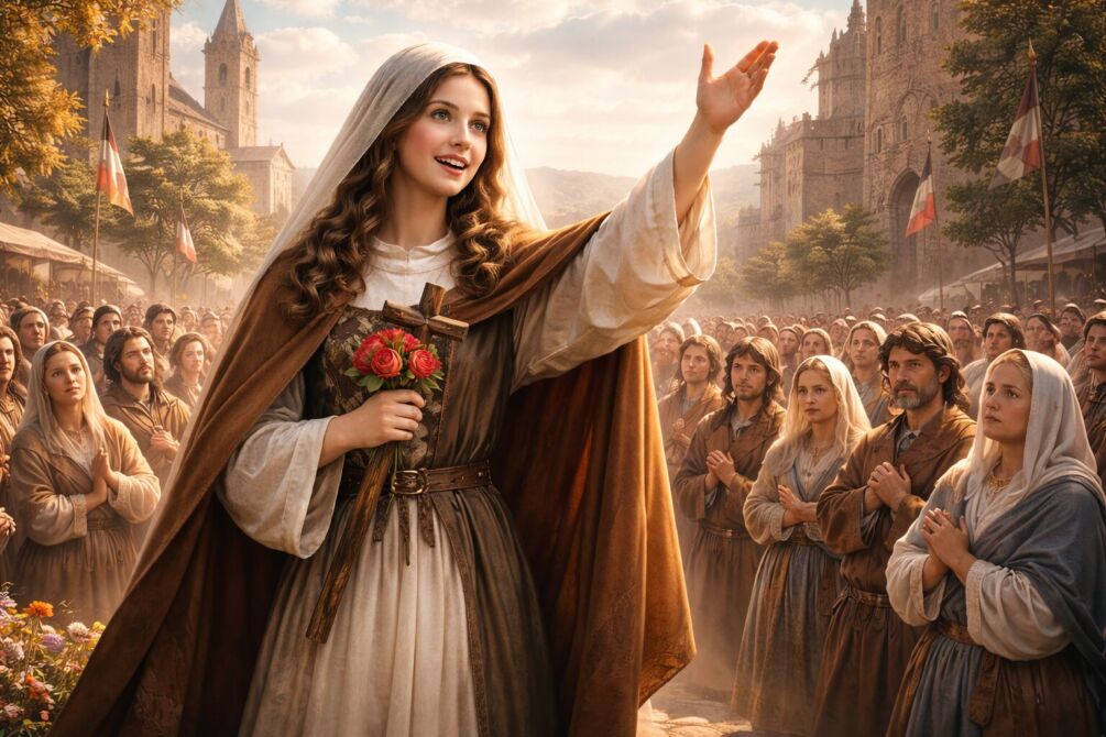 A Missao de Pregacao de Santa Rosa de Viterbo Evangelizacao Coragem e Testemunho de Fe