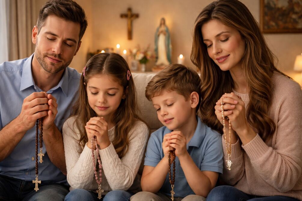 ORAÇÕES CATÓLICAS PARA PROTEÇÃO DA FAMÍLIA E DO LAR 3 A importancia do Rosario na protecao da familia
