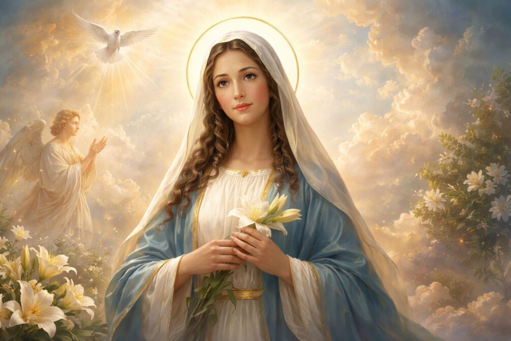 A presença de Maria nas nossas decisões na NOVENA A NOSSA SENHORA DA ANUNCIAÇÃO