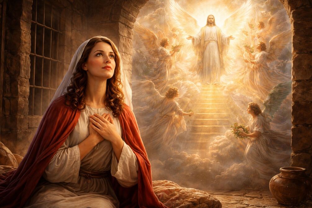 VIDA E ORAÇÃO DE SANTA PERPÉTUA. 2 As visões espirituais de Santa Perpétua