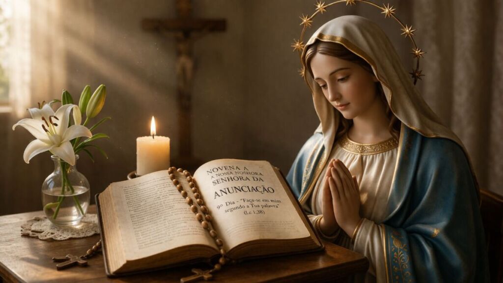 Como rezar a NOVENA A NOSSA SENHORA DA ANUNCIACAO corretamente