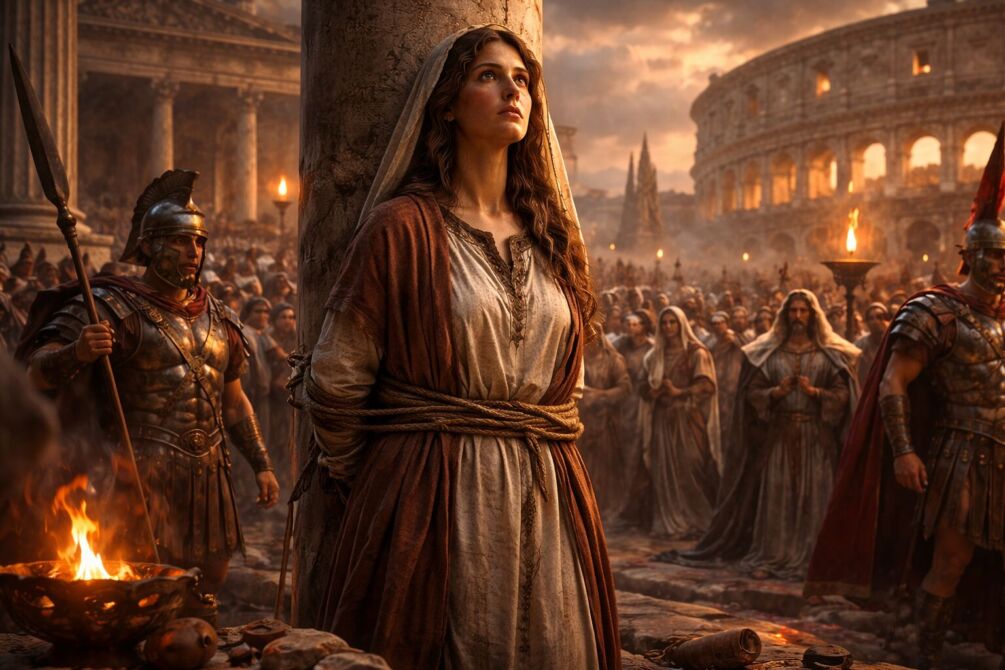 VIDA E ORAÇÃO DE SANTA FELICIDADE. 2 O martirio de Santa Felicidade