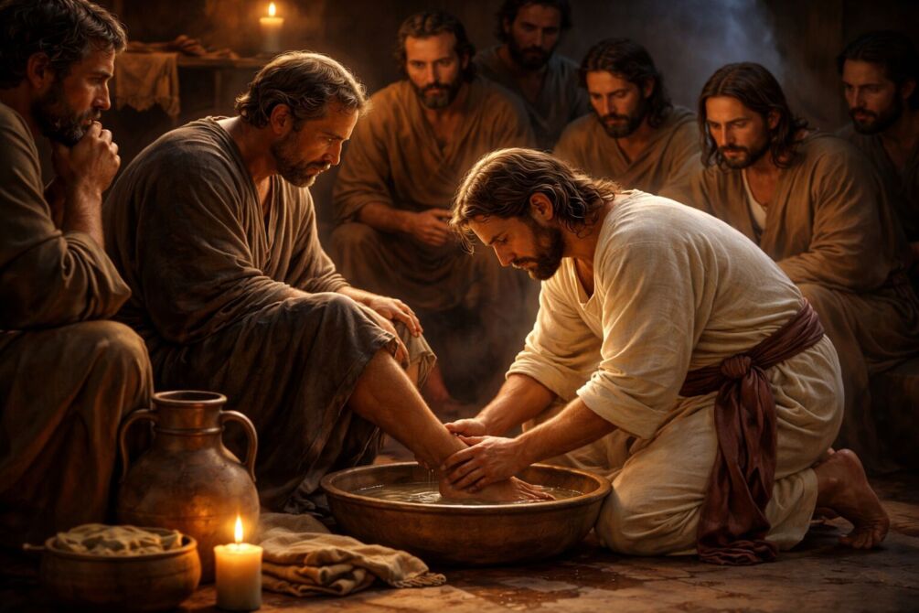 SEMANA SANTA. 2 Quinta-feira Santa o amor que se doa