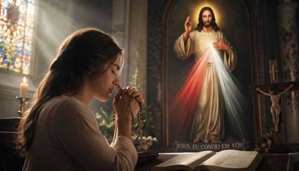 NOVENA DA DIVINA MISERICÓRDIA. 2 A importância da confiança na NOVENA DA DIVINA MISERICÓRDIA