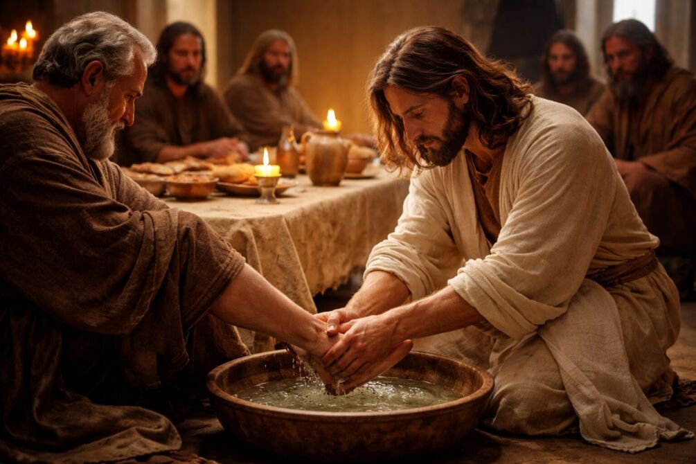 O que é a QUINTA-FEIRA DO LAVA-PÉS?