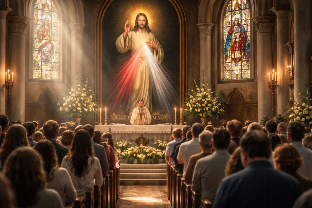 NOVENA DA DIVINA MISERICÓRDIA. 3 O significado do Domingo da Misericórdia