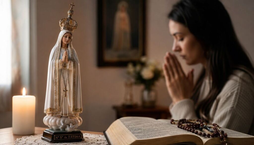 Como rezar corretamente a NOVENA A NOSSA SENHORA DE FÁTIMA
