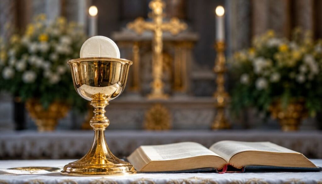 A Importância da Eucaristia na Vida Cristã Alimento Espiritual, Comunhão e Fortalecimento da Fé