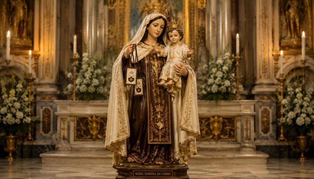 NOVENA A NOSSA SENHORA DO CARMO 2 Como rezar corretamente a Novena a Nossa Senhora do Carmo