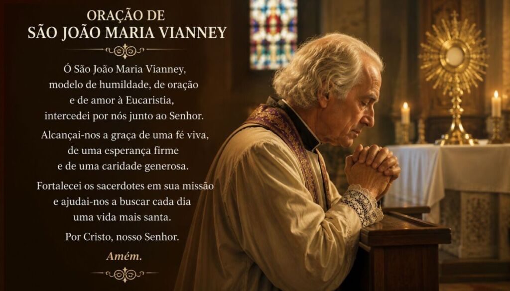 SÃO JOÃO MARIA VIANNEY 3 Oração de São João Maria Vianney