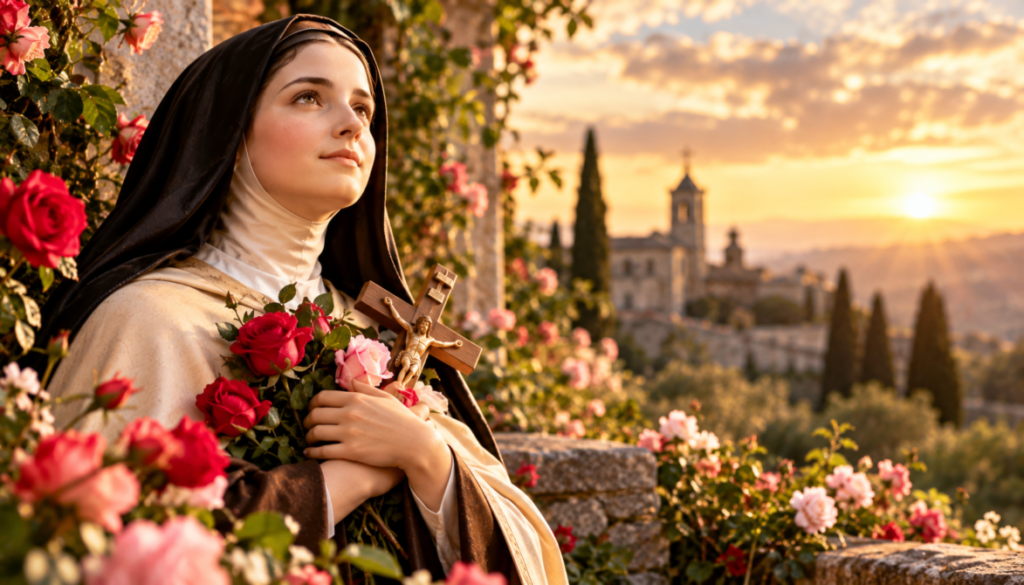 ORAÇÃO DE SANTA TERESINHA DO MENINO JESUS. 3 As Virtudes Ensinadas por Santa Teresinha Humildade, Amor e Confiança na Misericórdia de Deus